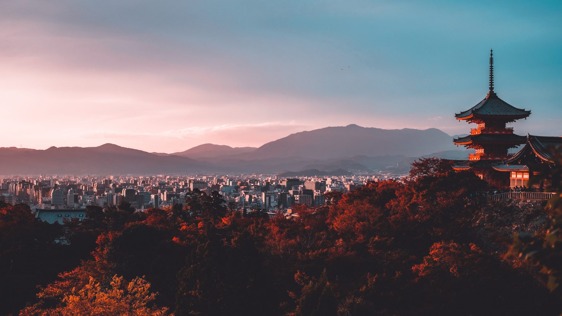 Quioto: paisagens espetaculares